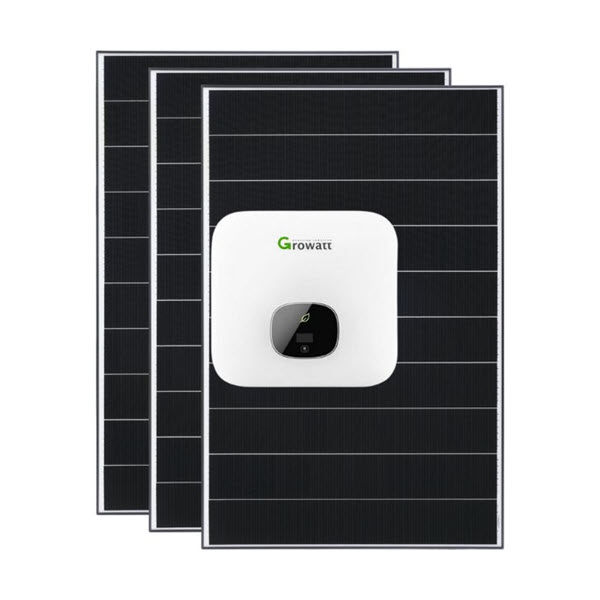 6.4KW Solar panel package with solar inverter.